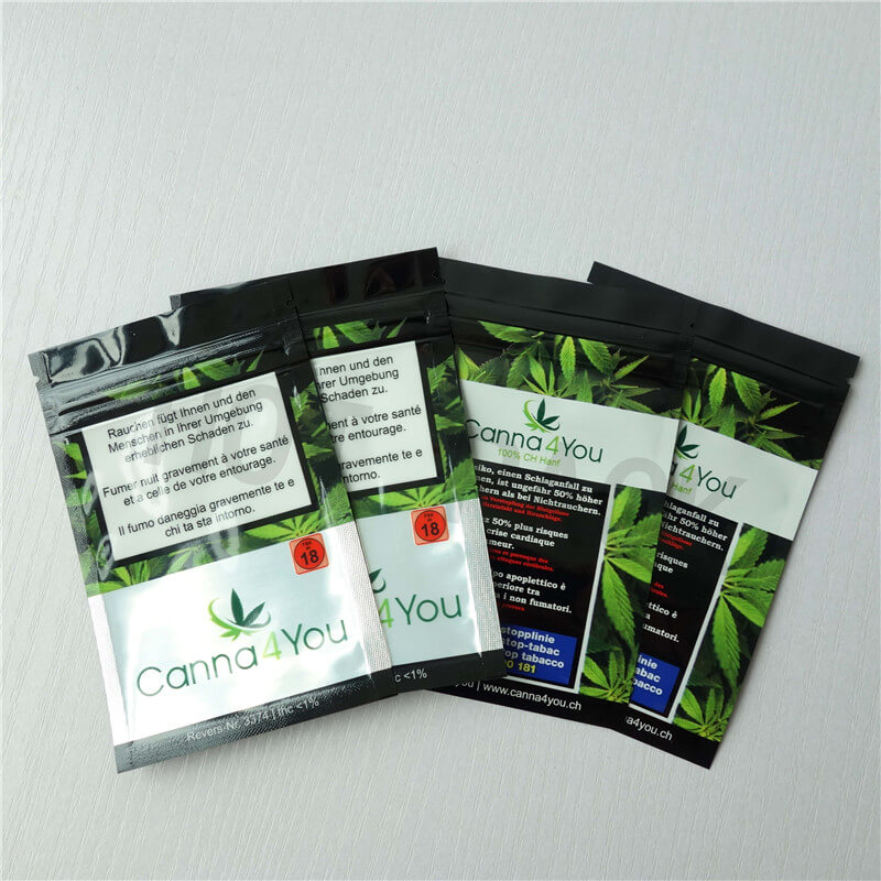 Packaging Bag For Cannabis