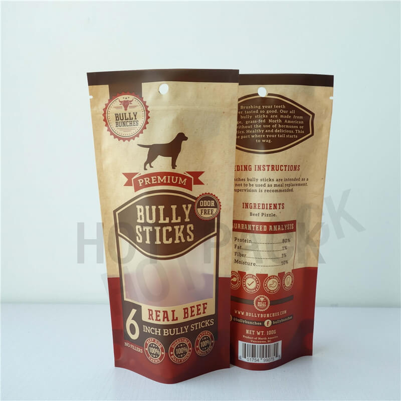 stand up pouch for dog food